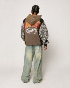 Loiter Splinter Hoodie Khaki/Camo sold by Culture Kings