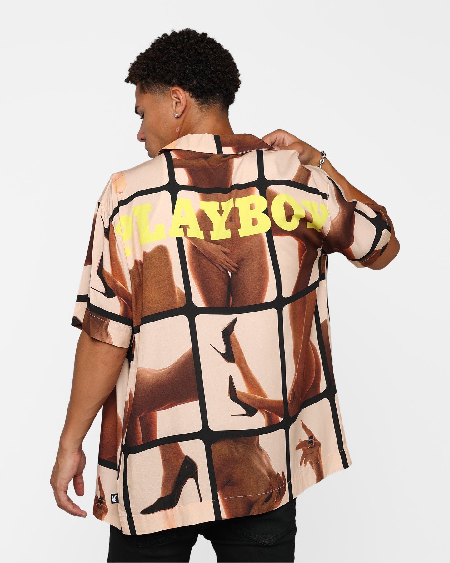 Playboy by Culture Kings Frames Party Shirt Multi sold by Culture Kings
