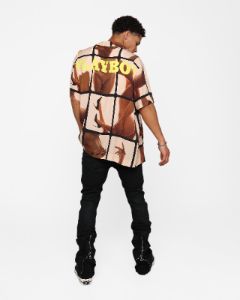 Playboy by Culture Kings Frames Party Shirt Multi sold by Culture Kings