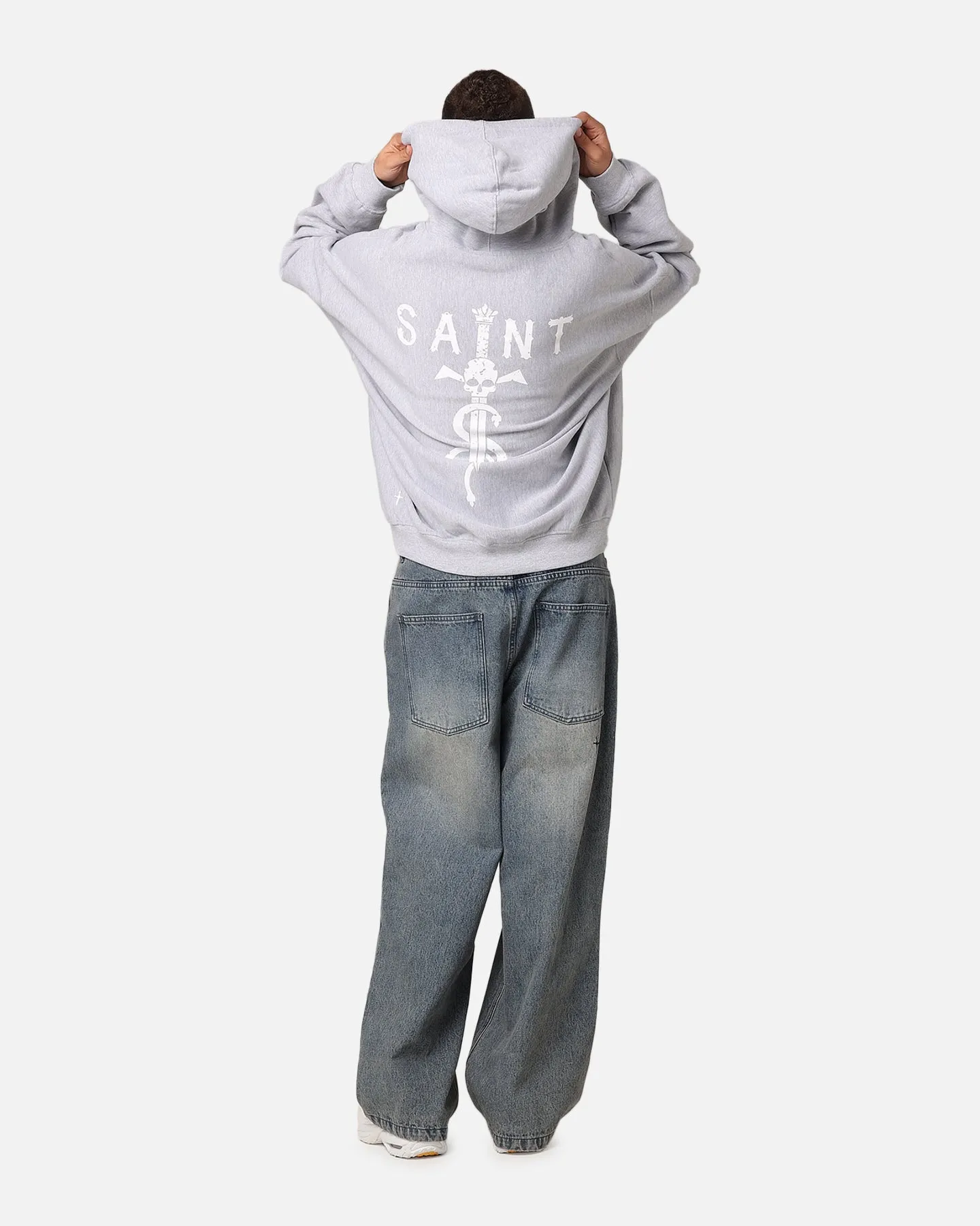 Saint Morta Daggers Premium Hoodie Light Marle sold by Culture Kings product image thumbnail 3