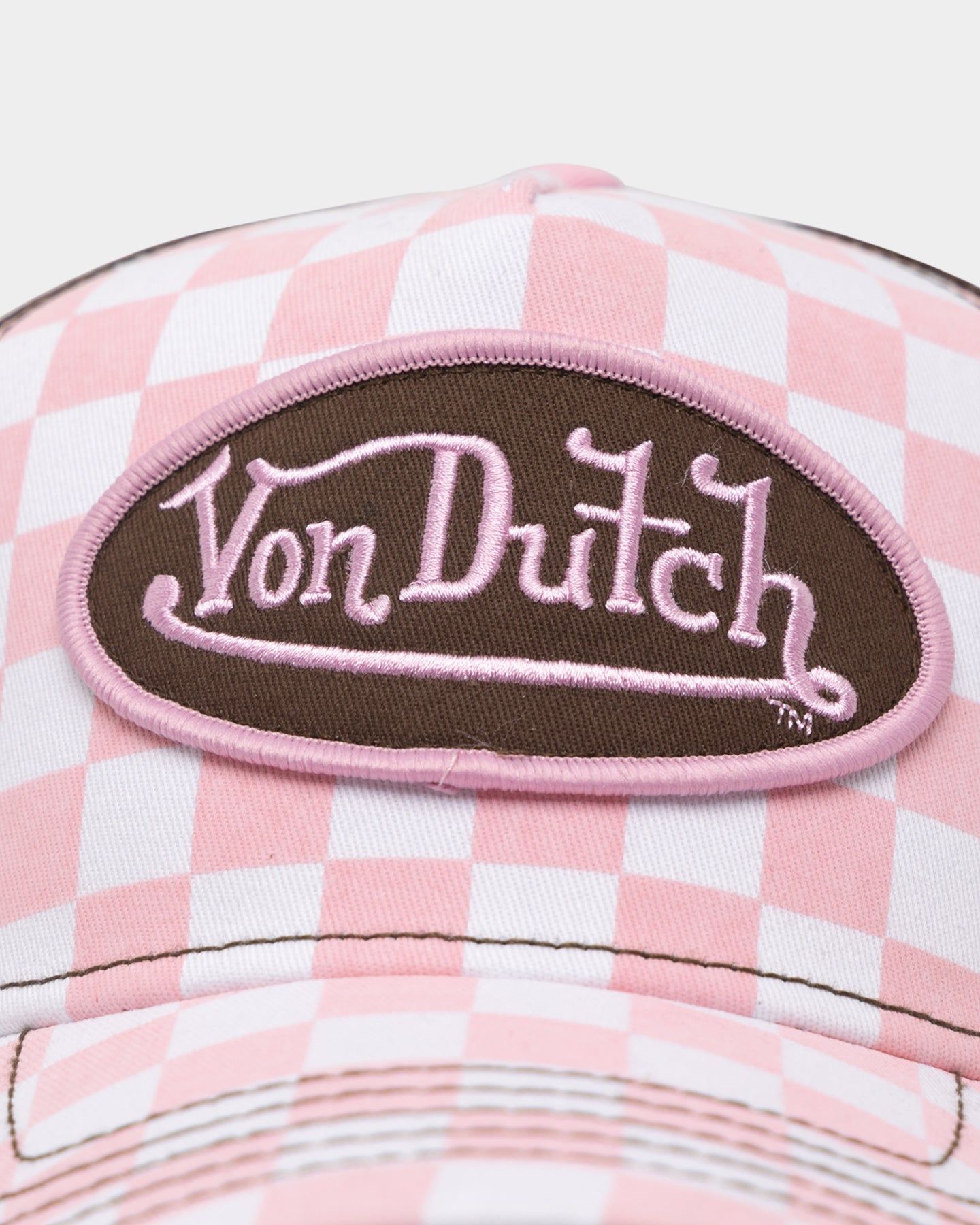 Von Dutch Pink White Checker Trucker Pink/White Checker sold by Culture Kings product image thumbnail 5