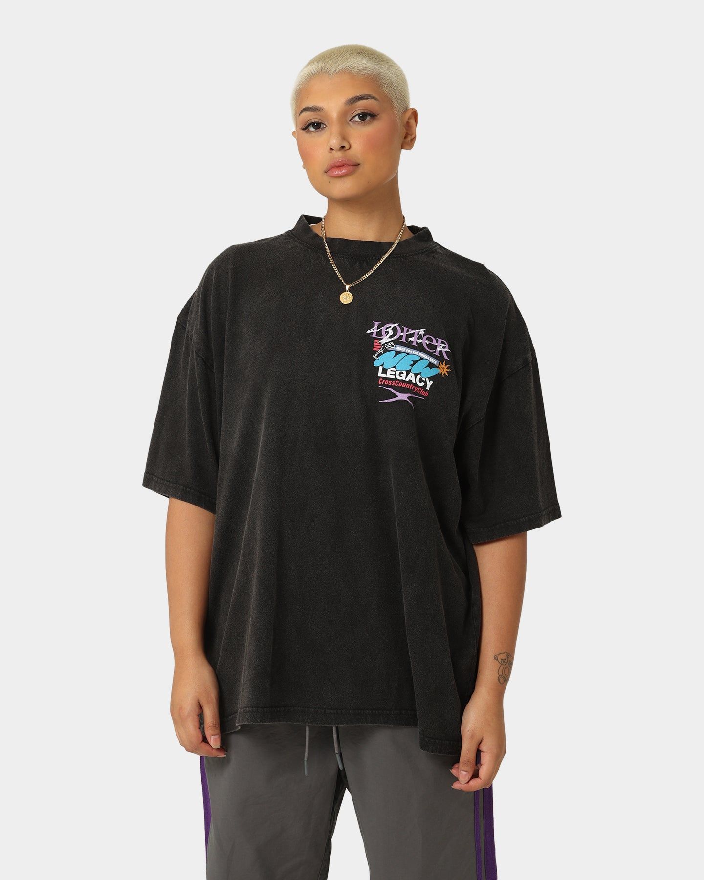Loiter New Legacy Vintage T-Shirt Vintage Black sold by Culture Kings product image thumbnail 2