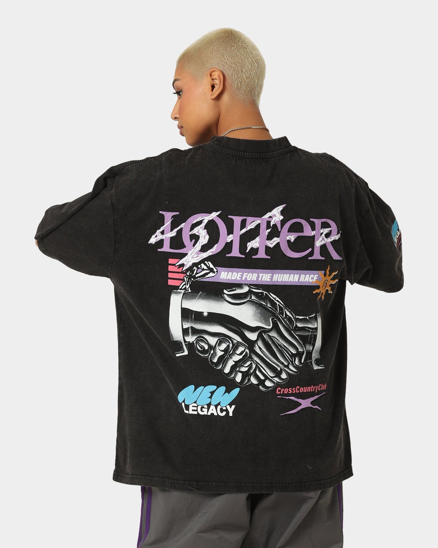 Loiter New Legacy Vintage T-Shirt Vintage Black sold by Culture Kings