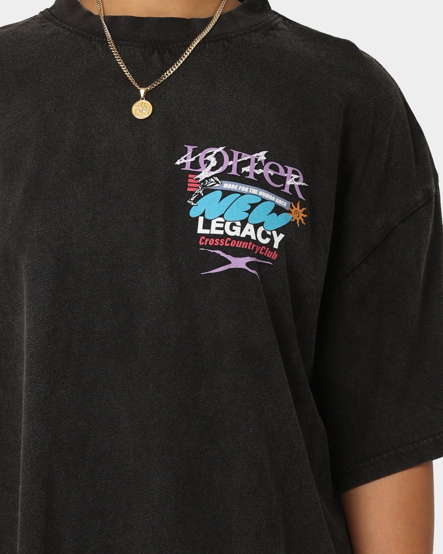 Loiter New Legacy Vintage T-Shirt Vintage Black sold by Culture Kings product image thumbnail 4