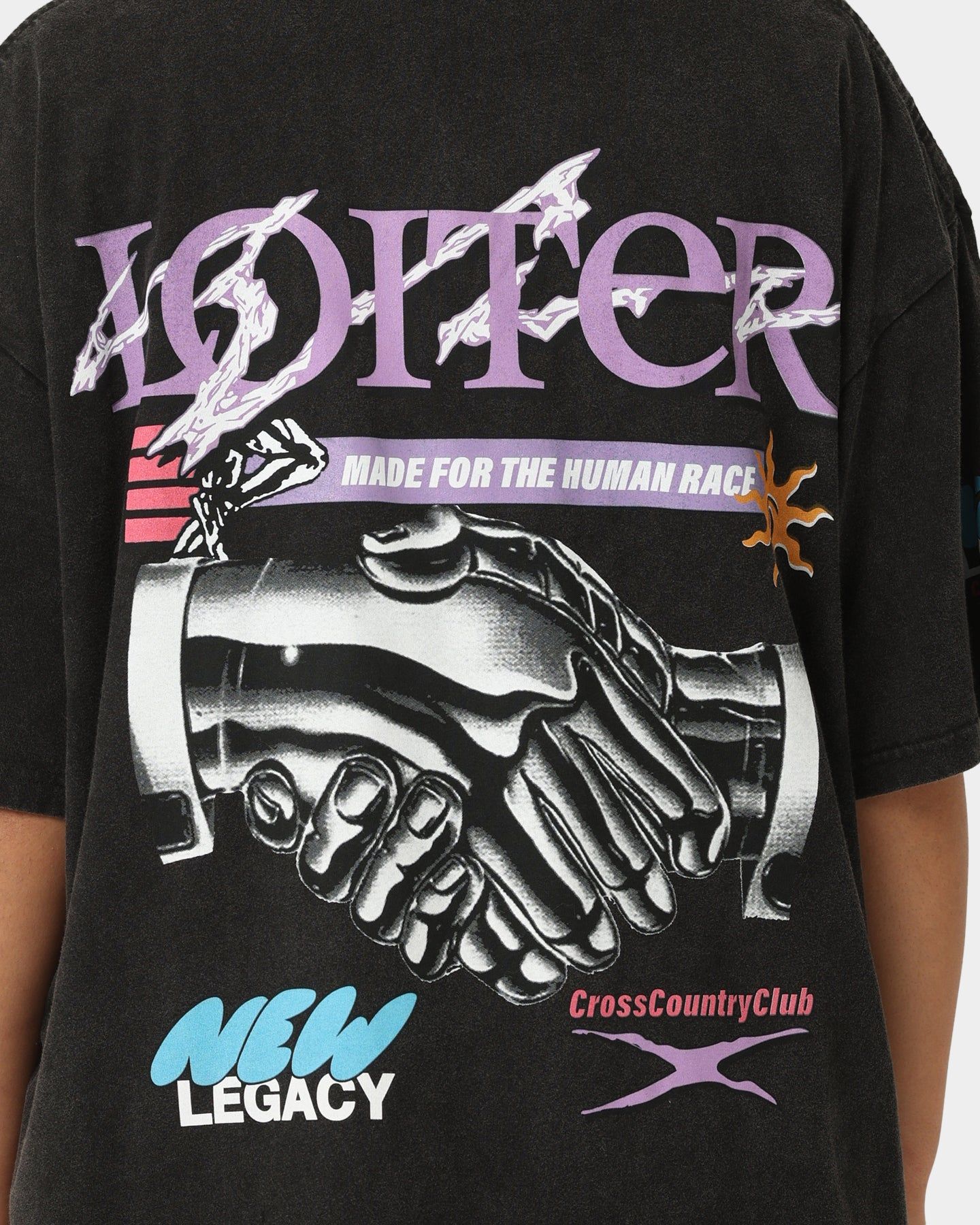 Loiter New Legacy Vintage T-Shirt Vintage Black sold by Culture Kings product image thumbnail 5