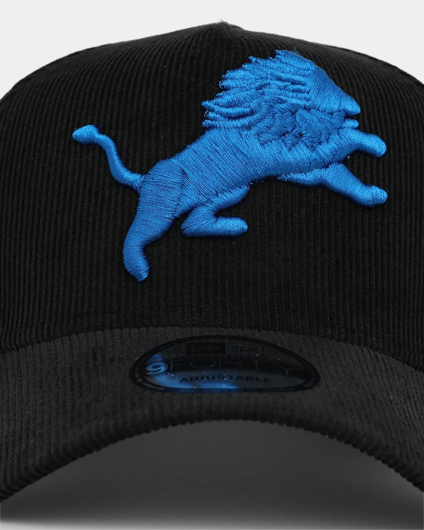 New Era Detroit Lions 'NFL Season' Corduroy 9FORTY A-Frame Snapback Black/OTC sold by Culture Kings product image thumbnail 5