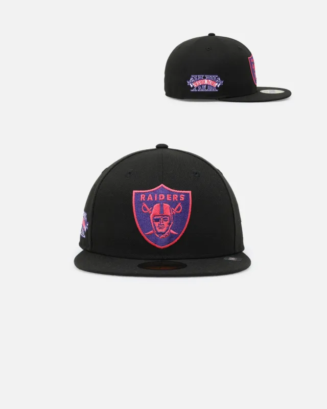 New Era Las Vegas Raiders 'Neon Nights' 59FIFTY Fitted Black sold by Culture Kings