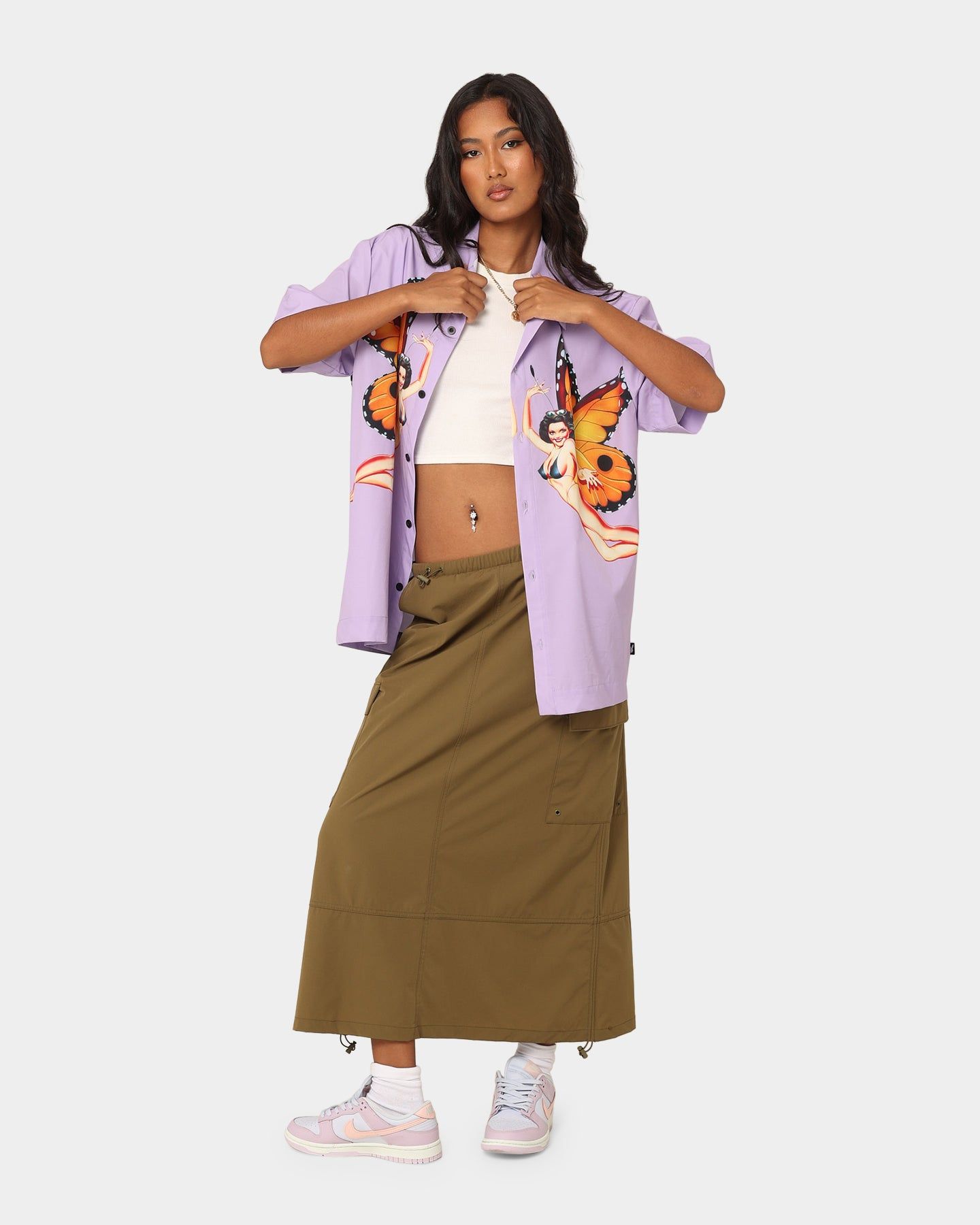 Playboy By CK Butterfly Party Shirt Purple sold by Culture Kings product image thumbnail 5