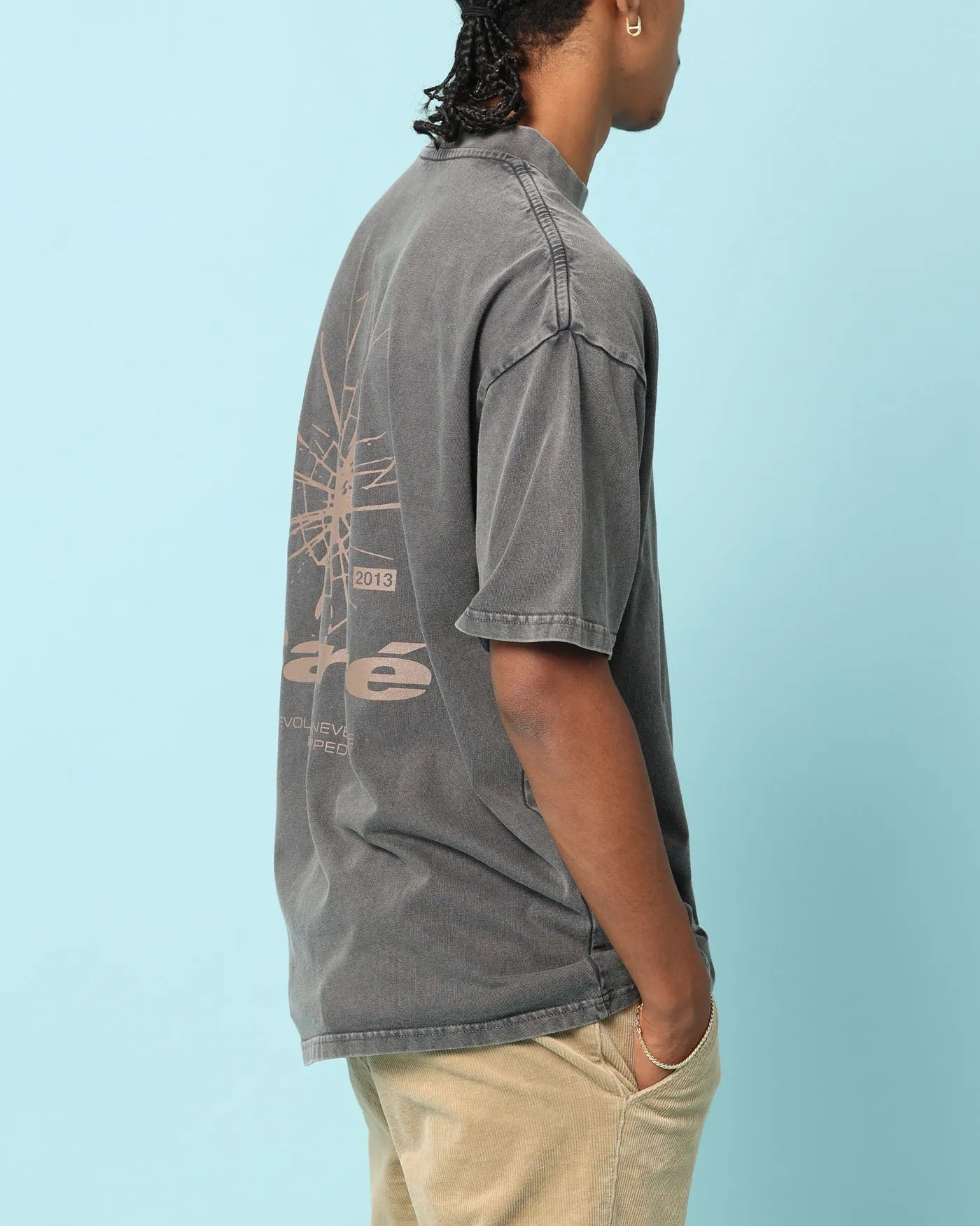 Carré Blasted Oversized T-Shirt Washed Charcoal sold by Culture Kings product image thumbnail 4