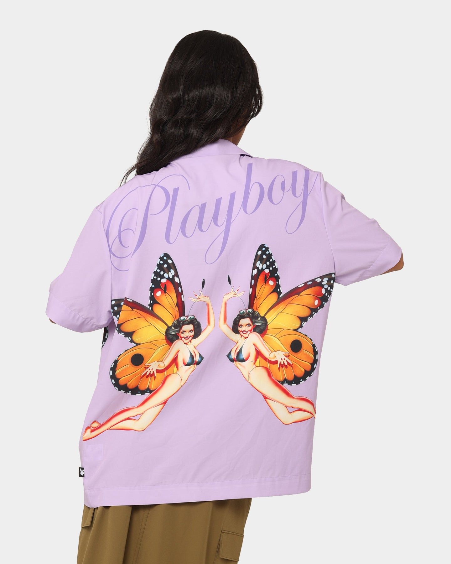 Playboy By CK Butterfly Party Shirt Purple sold by Culture Kings product image thumbnail 3