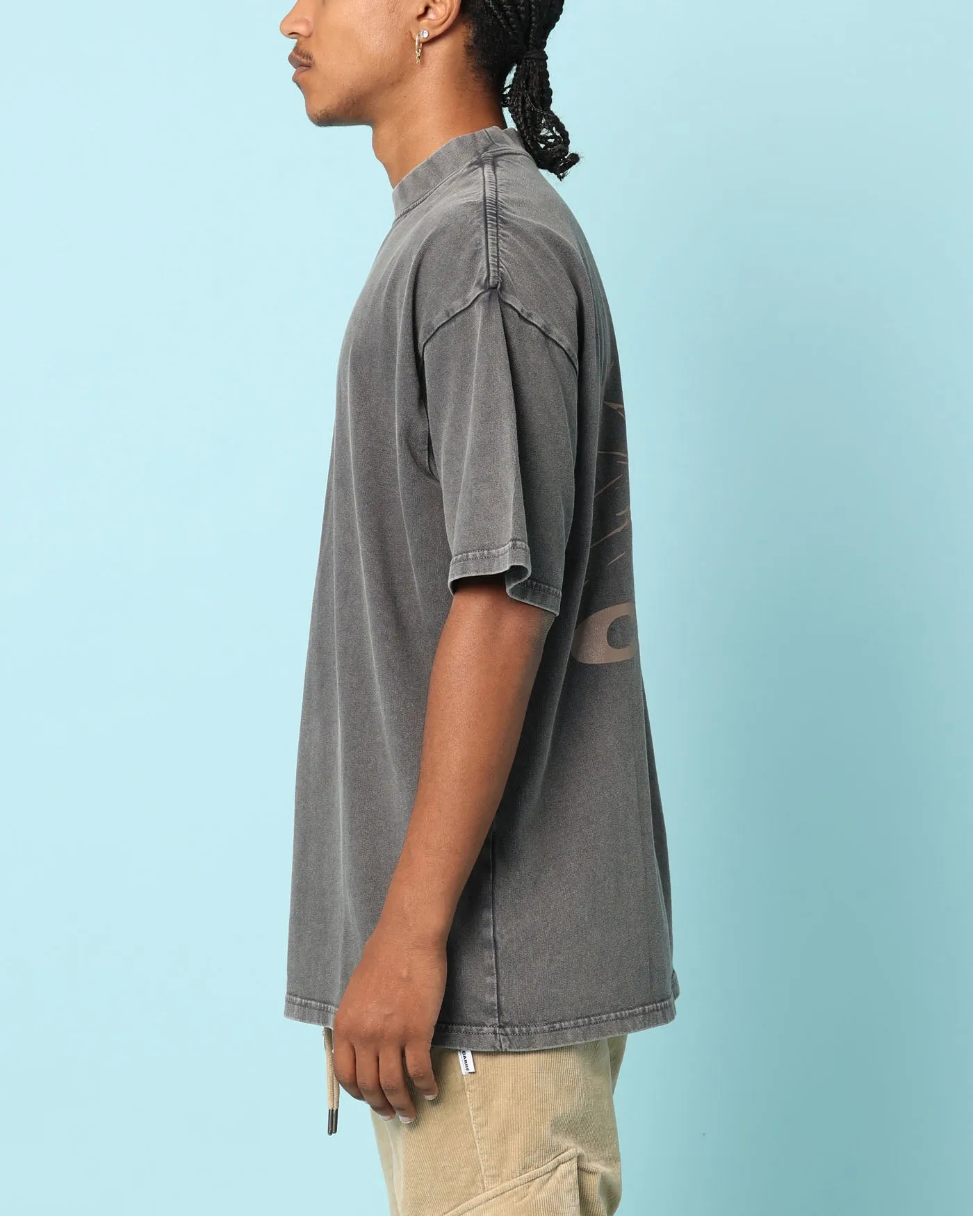 Carré Blasted Oversized T-Shirt Washed Charcoal sold by Culture Kings product image thumbnail 5