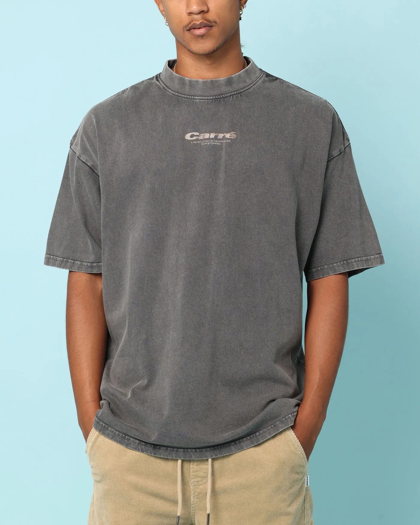 Carré Blasted Oversized T-Shirt Washed Charcoal sold by Culture Kings product image thumbnail 2