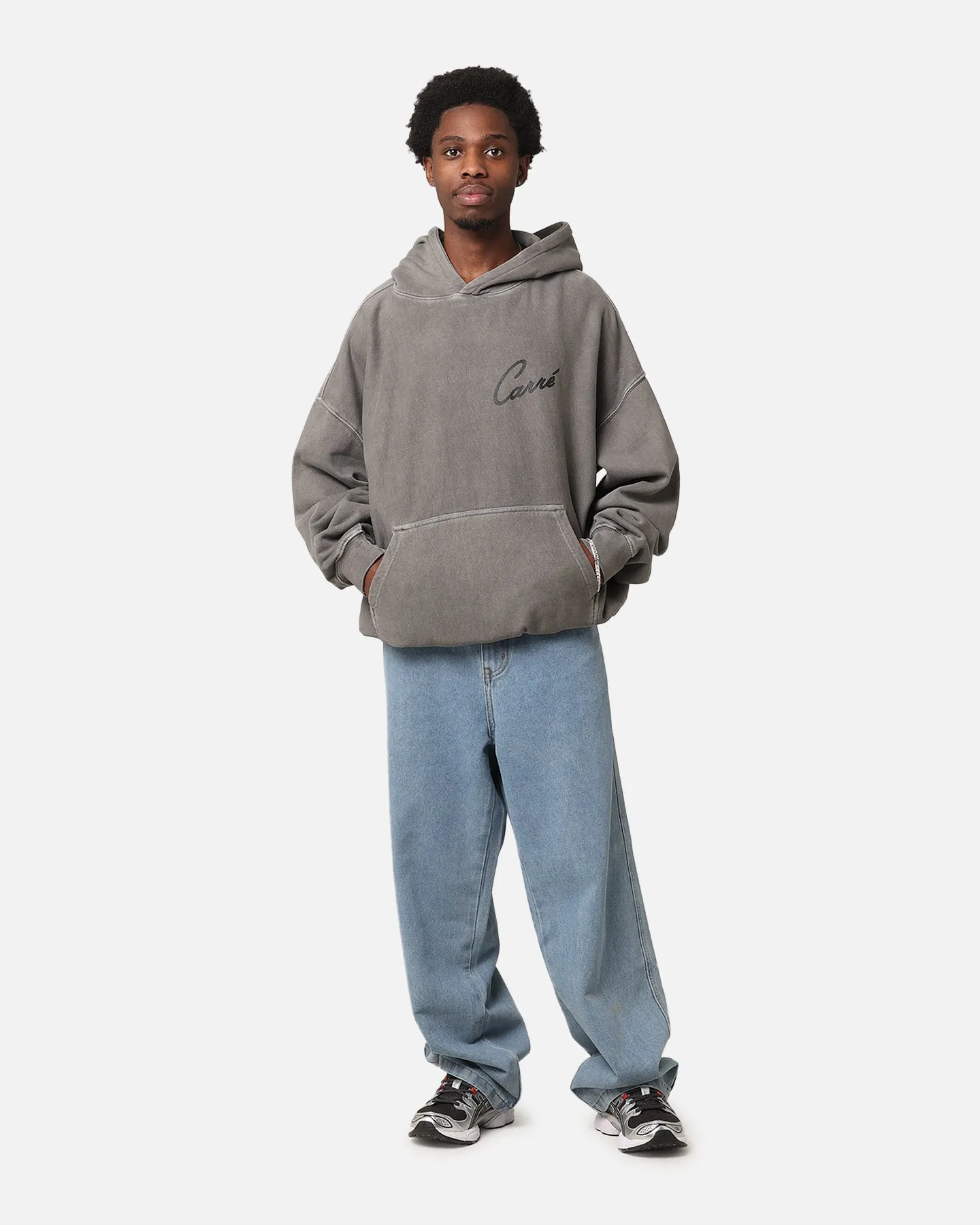 Carre Swifty Hoodie Washed Charcoal sold by Culture Kings product image thumbnail 4