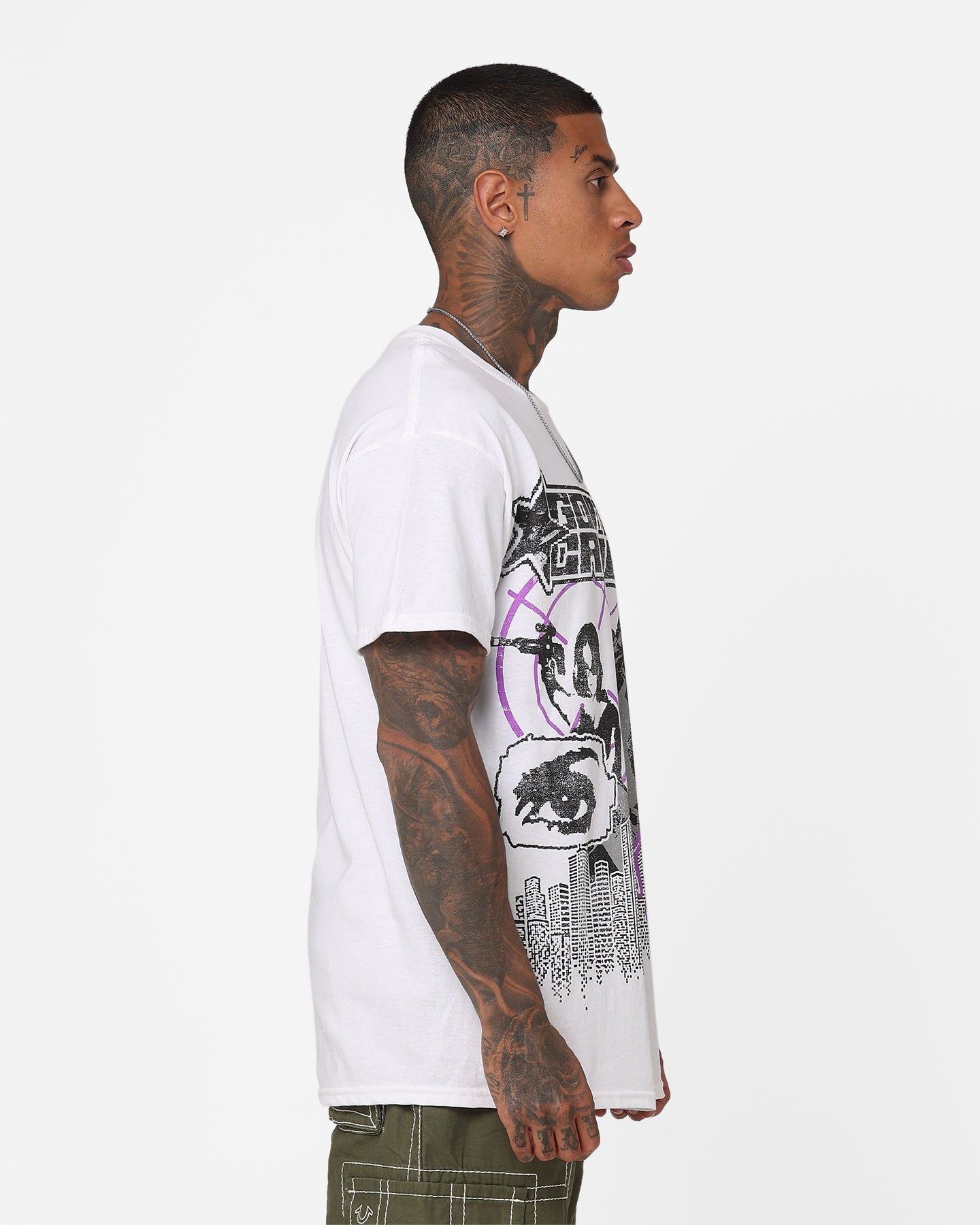 Goat Crew Straight Shot T-Shirt White sold by Culture Kings product image thumbnail 5