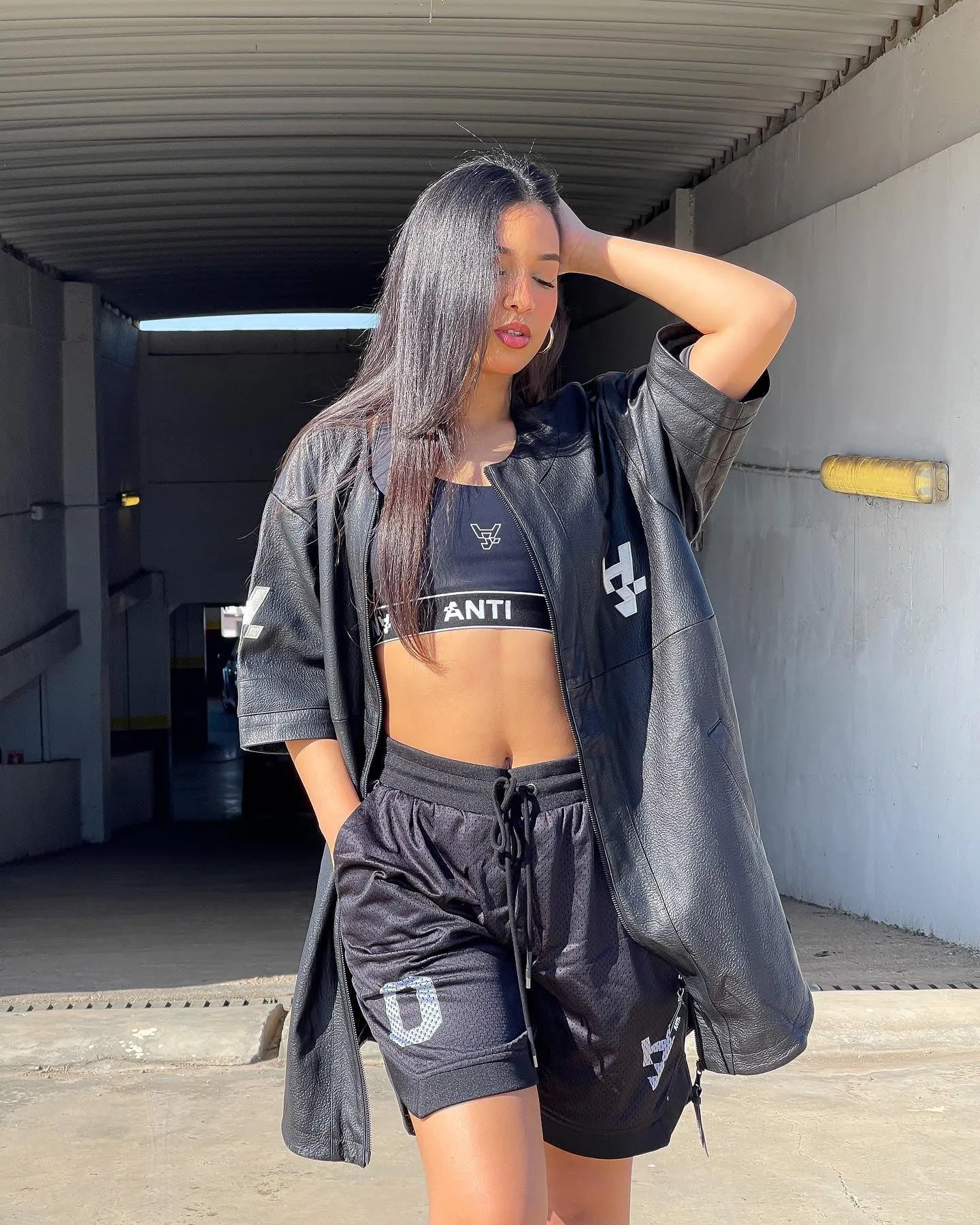 The Anti Order A Town Leather Baseball Jersey Black sold by Culture Kings product image thumbnail 2