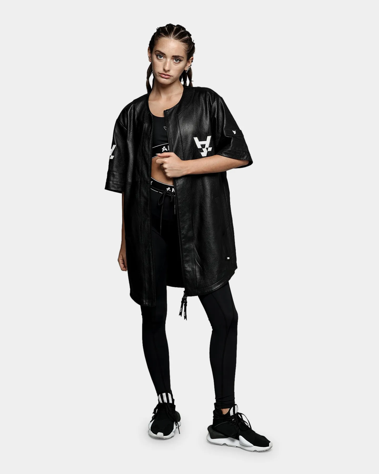 The Anti Order A Town Leather Baseball Jersey Black sold by Culture Kings product image thumbnail 4