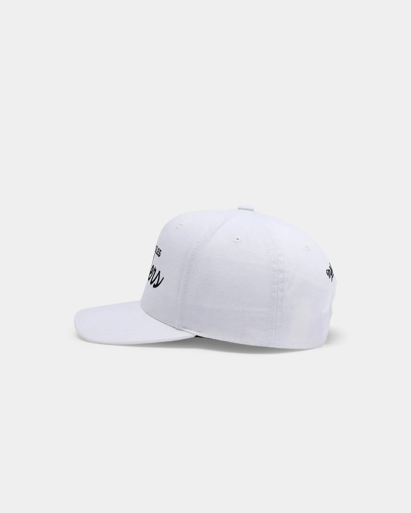 Mitchell & Ness Los Angeles Raiders Script Pro Crown Snapback White sold by Culture Kings product image thumbnail 5