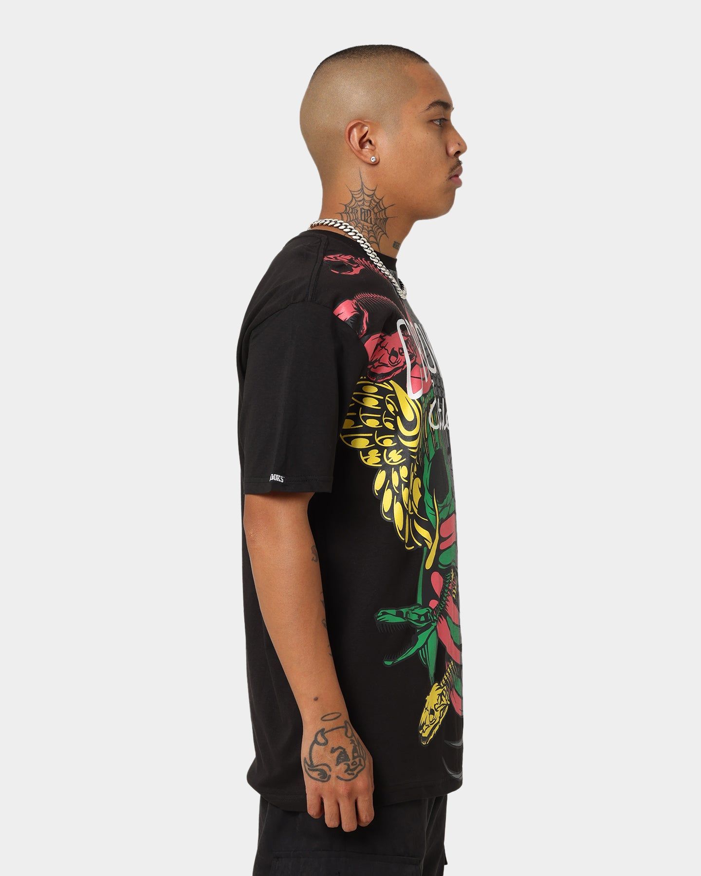 Crooks & Castles Dissected Medusa Short Sleeve T-Shirt Black sold by Culture Kings product image thumbnail 5