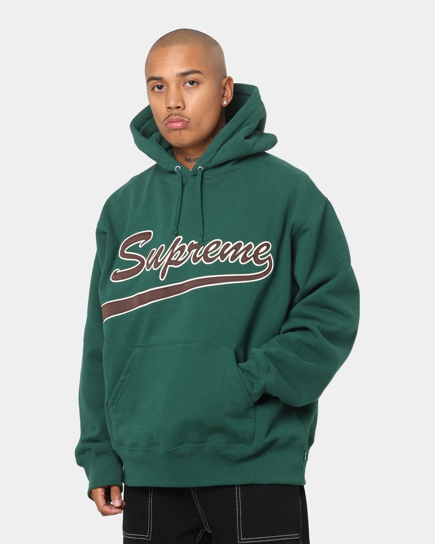 Supreme Tail Hooded Sweatshirt Dark Green sold by Culture Kings