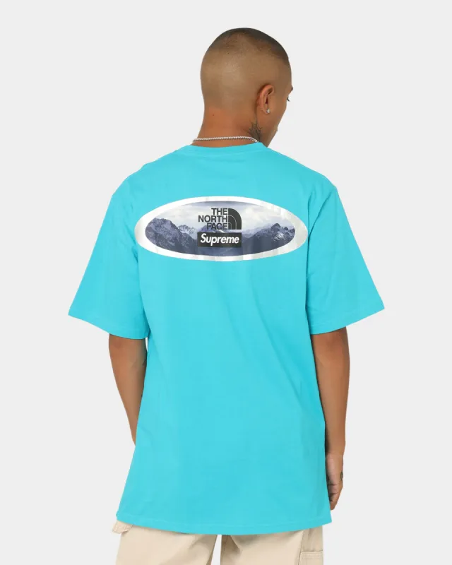 Supreme X The North Face Mountains T-Shirt Teal made by Culture Kings