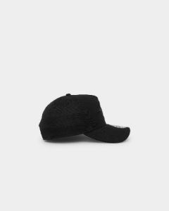 New Era Cronulla-Sutherland Sharks 'Black On Black' 9FORTY A-Frame Snapback Black sold by Culture Kings