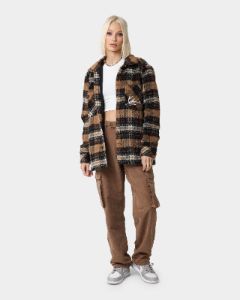 Karl Kani Chest Signature Wool Blend Jacket Sand sold by Culture Kings