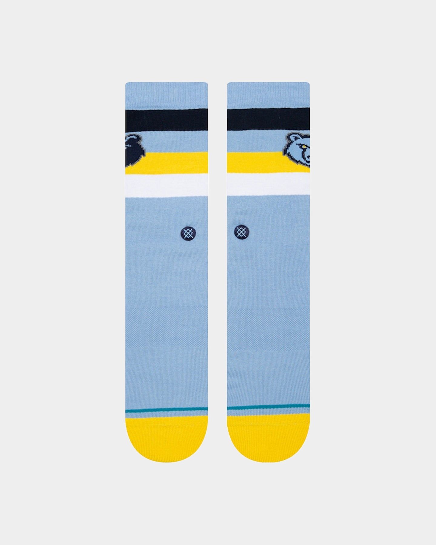 Stance X NBA Memphis Grizzlies Crew Socks Blue sold by Culture Kings product image thumbnail 2