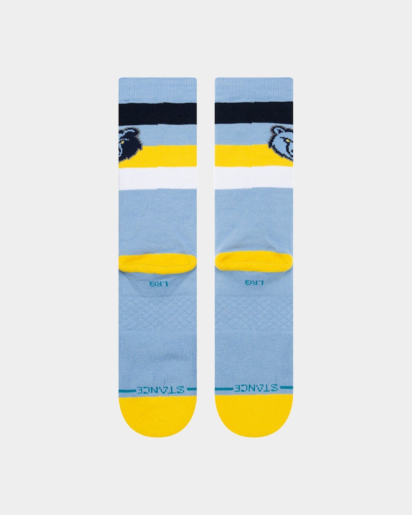 Stance X NBA Memphis Grizzlies Crew Socks Blue sold by Culture Kings product image thumbnail 3
