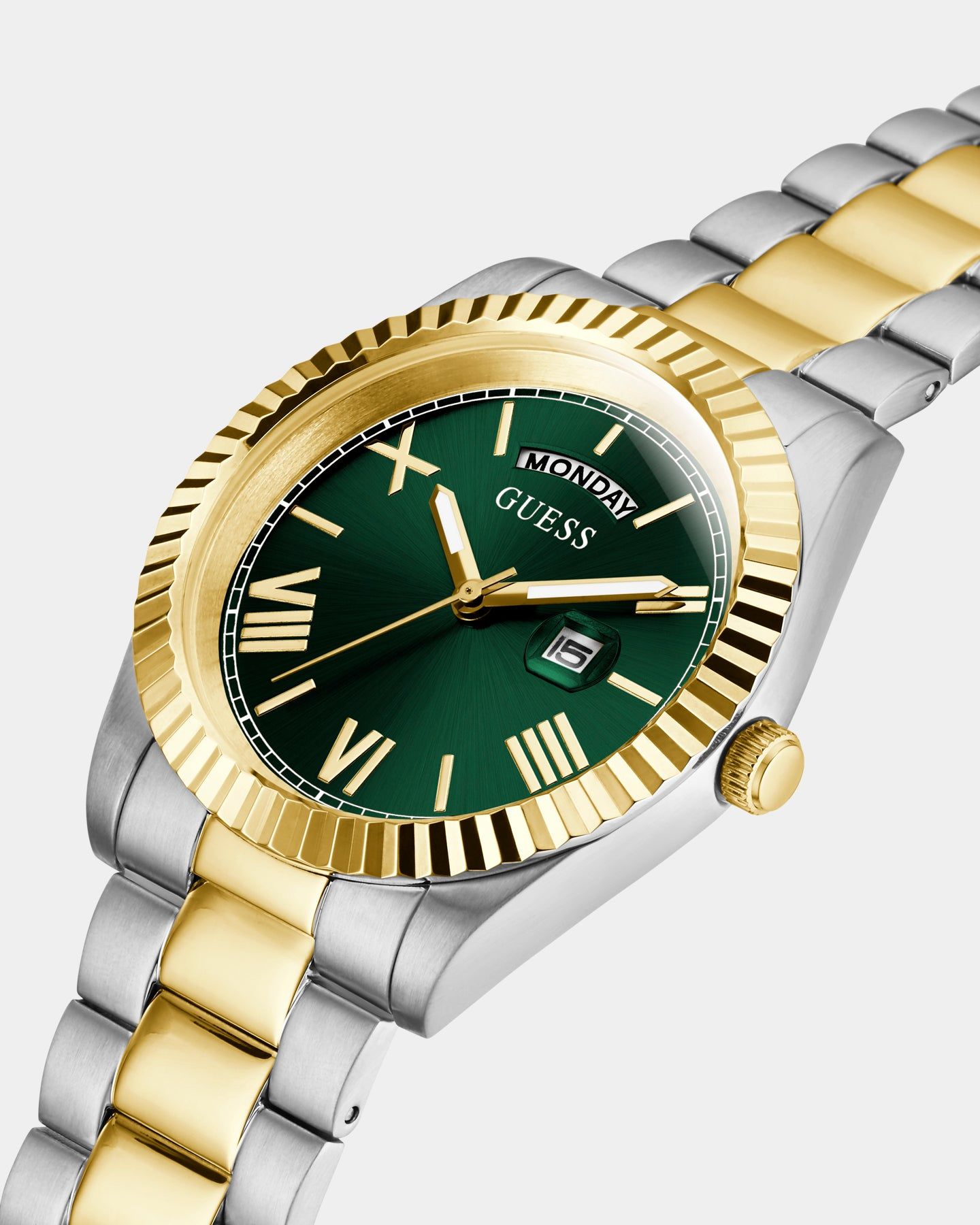 Guess Mainline Connoisseur Watch Silver/Gold/Green sold by Culture Kings product image thumbnail 4