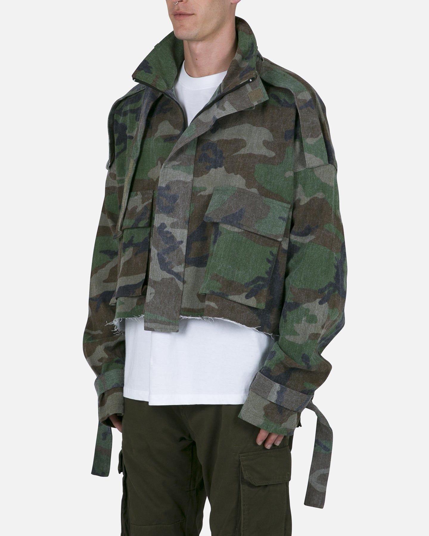 MNML Cropped M65 Jacket Camo sold by Culture Kings product image thumbnail 2