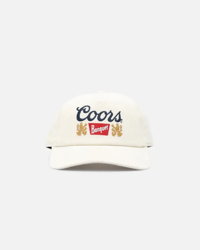 American Needle Roscoe Corduroy Snapback Ivory sold by Culture Kings