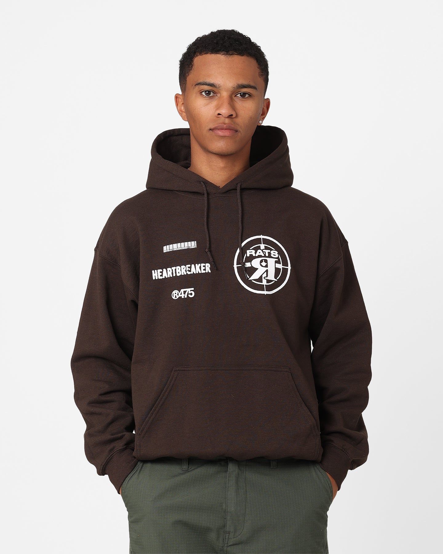 Rats Get Fat Heartbreaker Hoodie Brown sold by Culture Kings product image thumbnail 2