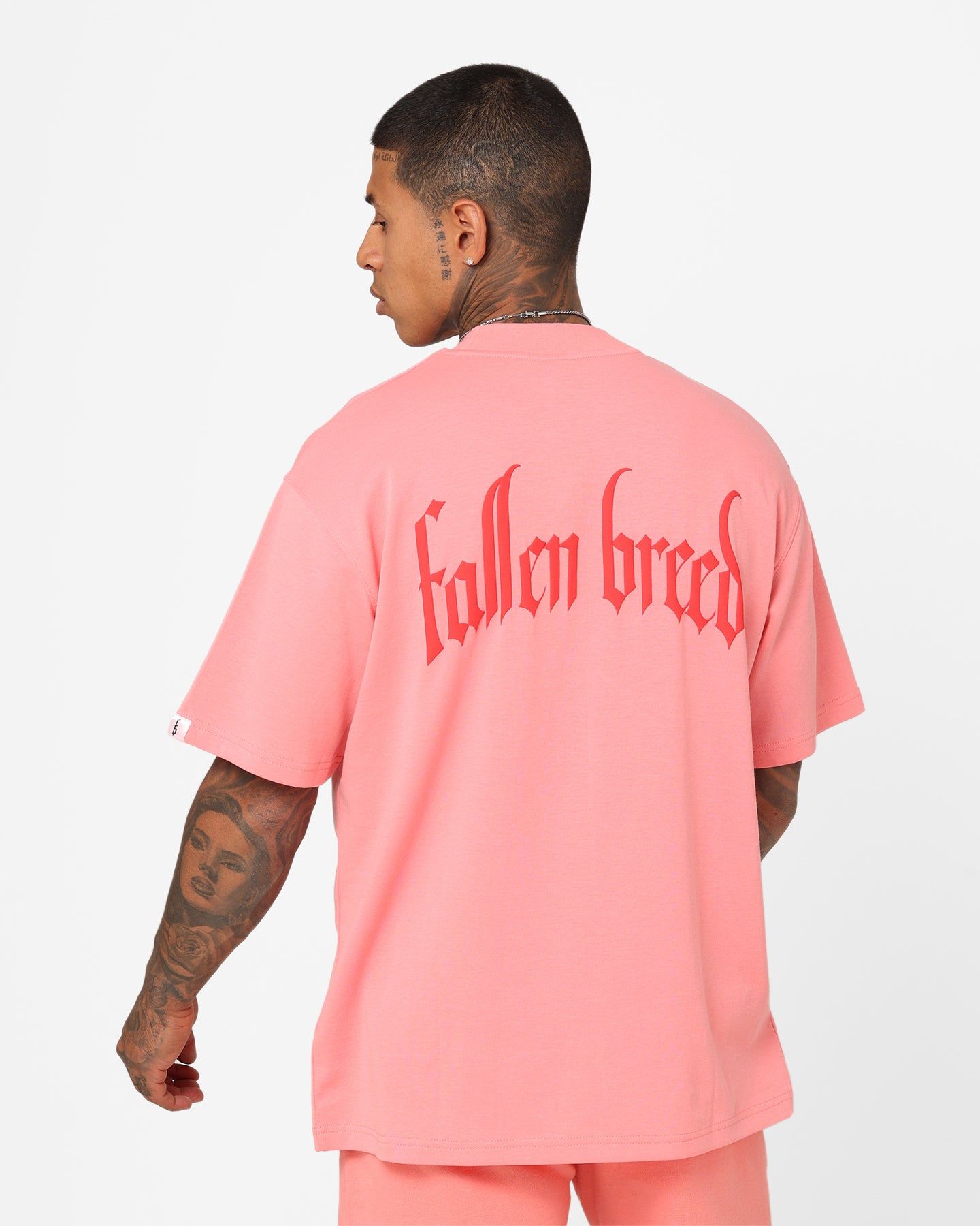 Fallen Breed Monogram T-Shirt Pink/Red sold by Culture Kings product image thumbnail 2