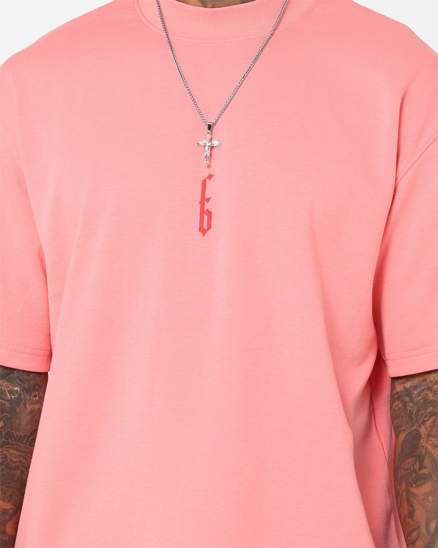 Fallen Breed Monogram T-Shirt Pink/Red sold by Culture Kings product image thumbnail 4