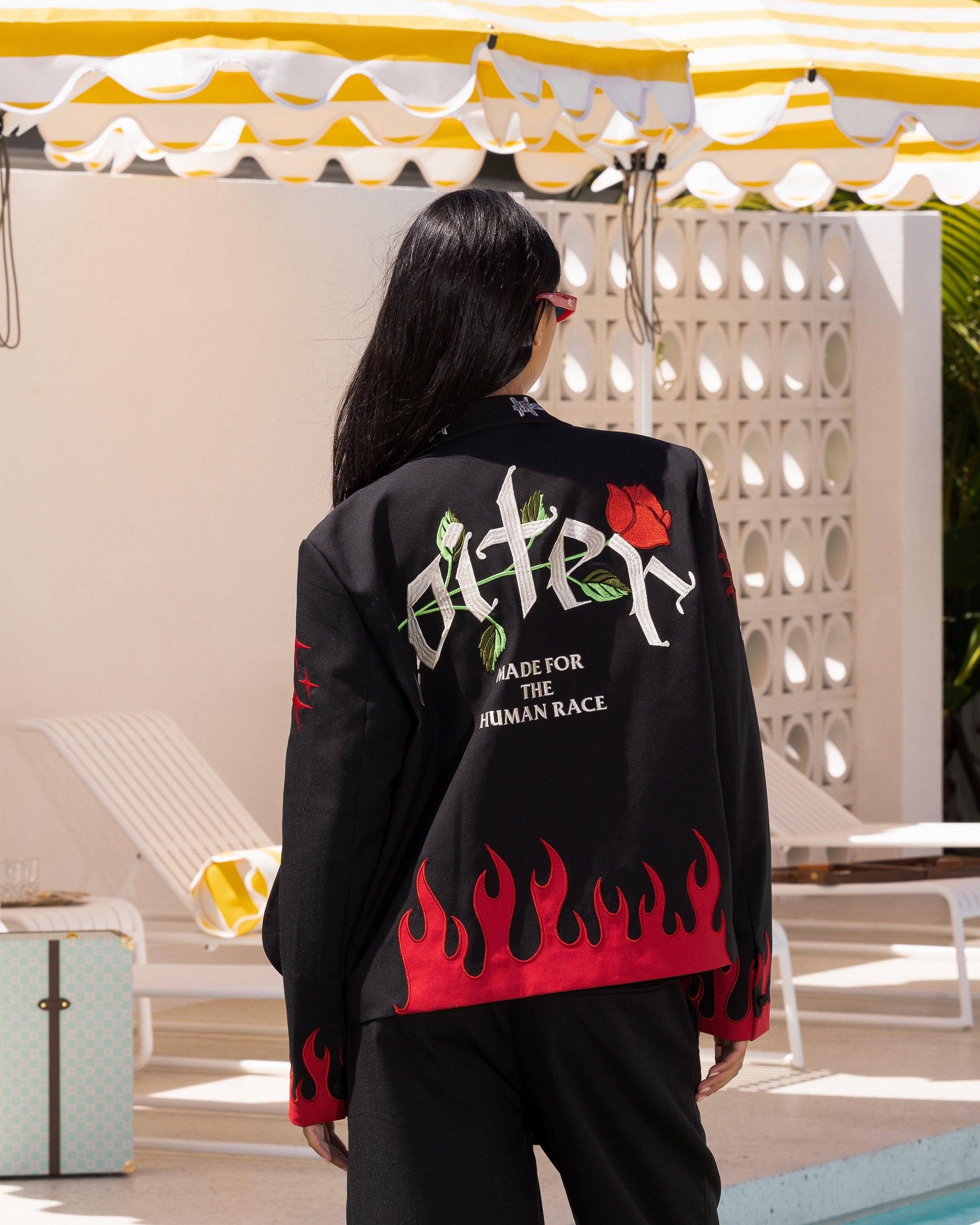 Loiter Western Blazer Jacket Black sold by Culture Kings product image thumbnail 2