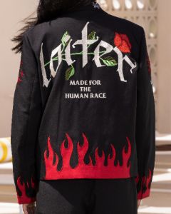 Loiter Western Blazer Jacket Black sold by Culture Kings