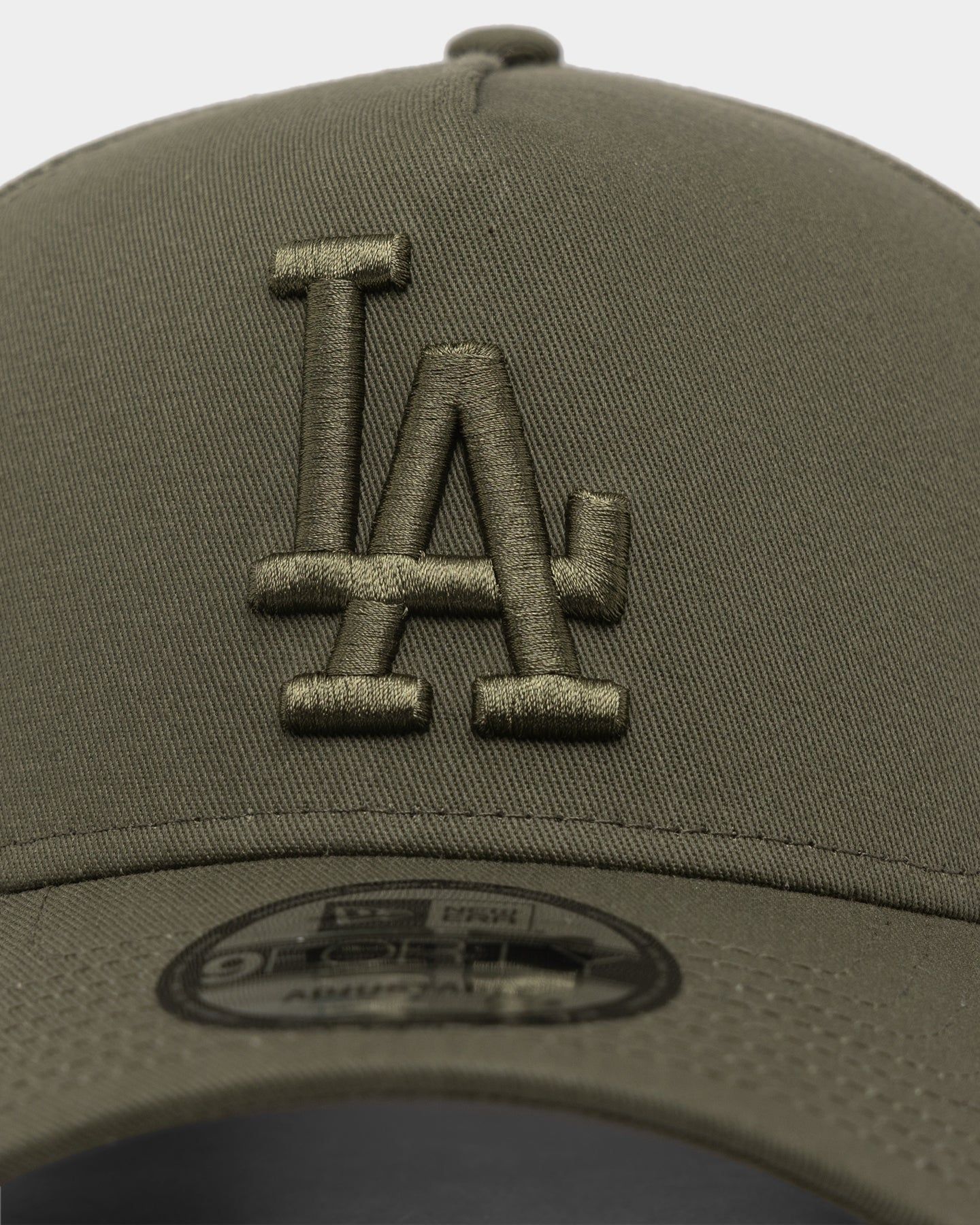 New Era Los Angeles Dodgers Tonal 9FORTY A-Frame Snapback Olive sold by Culture Kings product image thumbnail 5