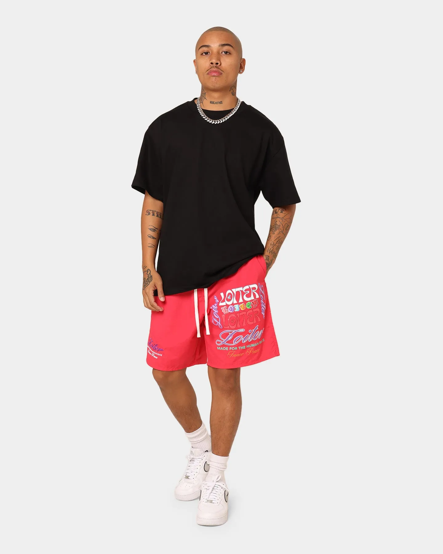 Loiter Forbidden Walk Shorts Red sold by Culture Kings product image thumbnail 2
