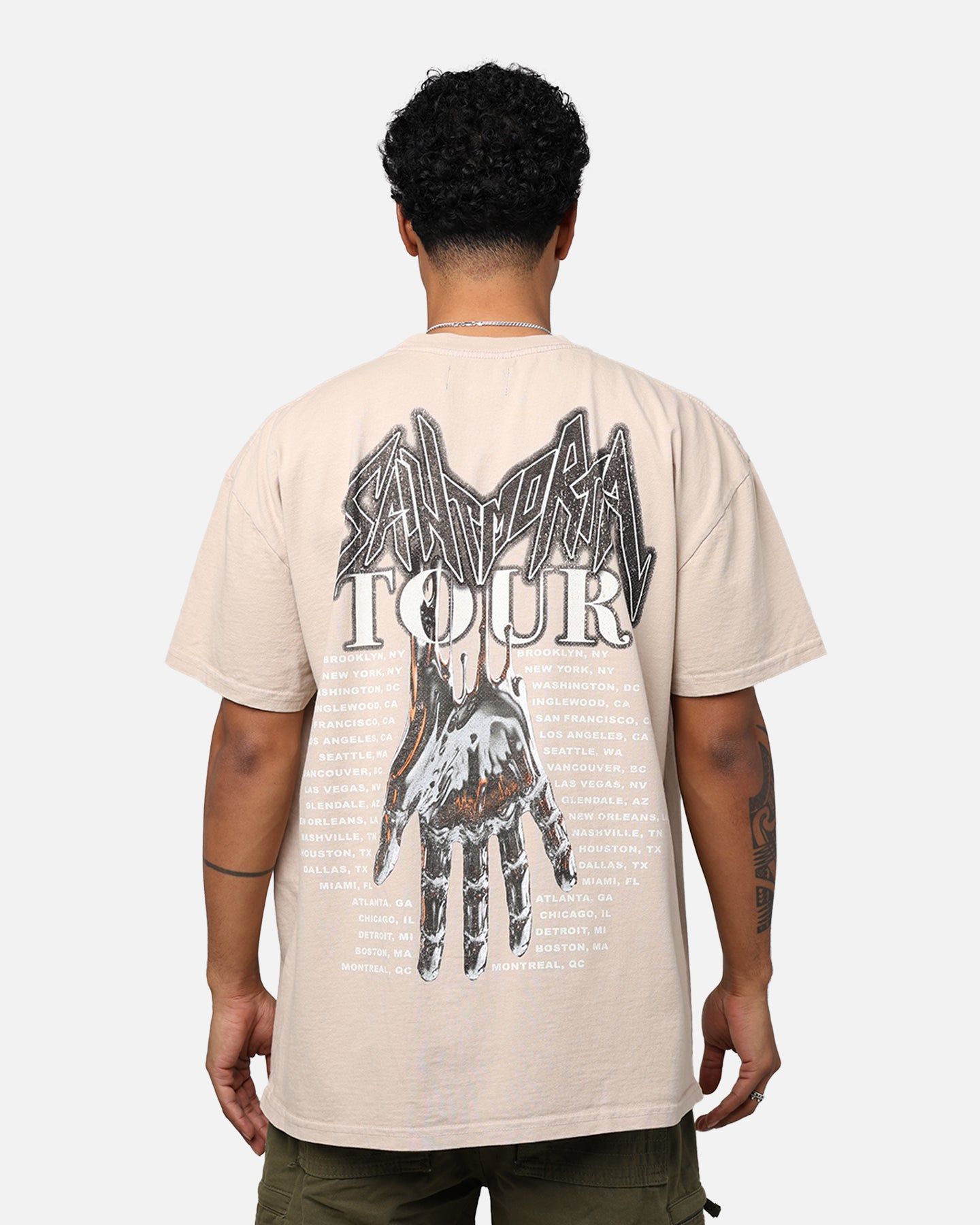 Saint Morta Tour T-Shirt Stone sold by Culture Kings product image thumbnail 5