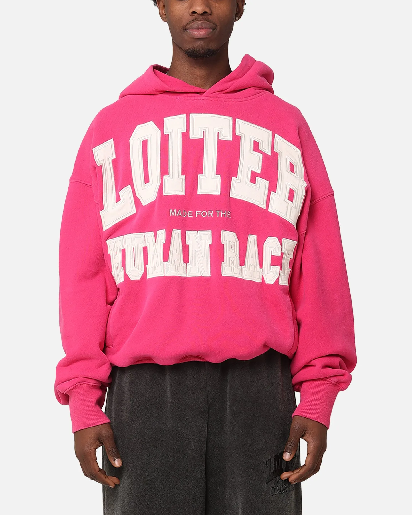 Loiter College Dropout Hoodie Pink sold by Culture Kings