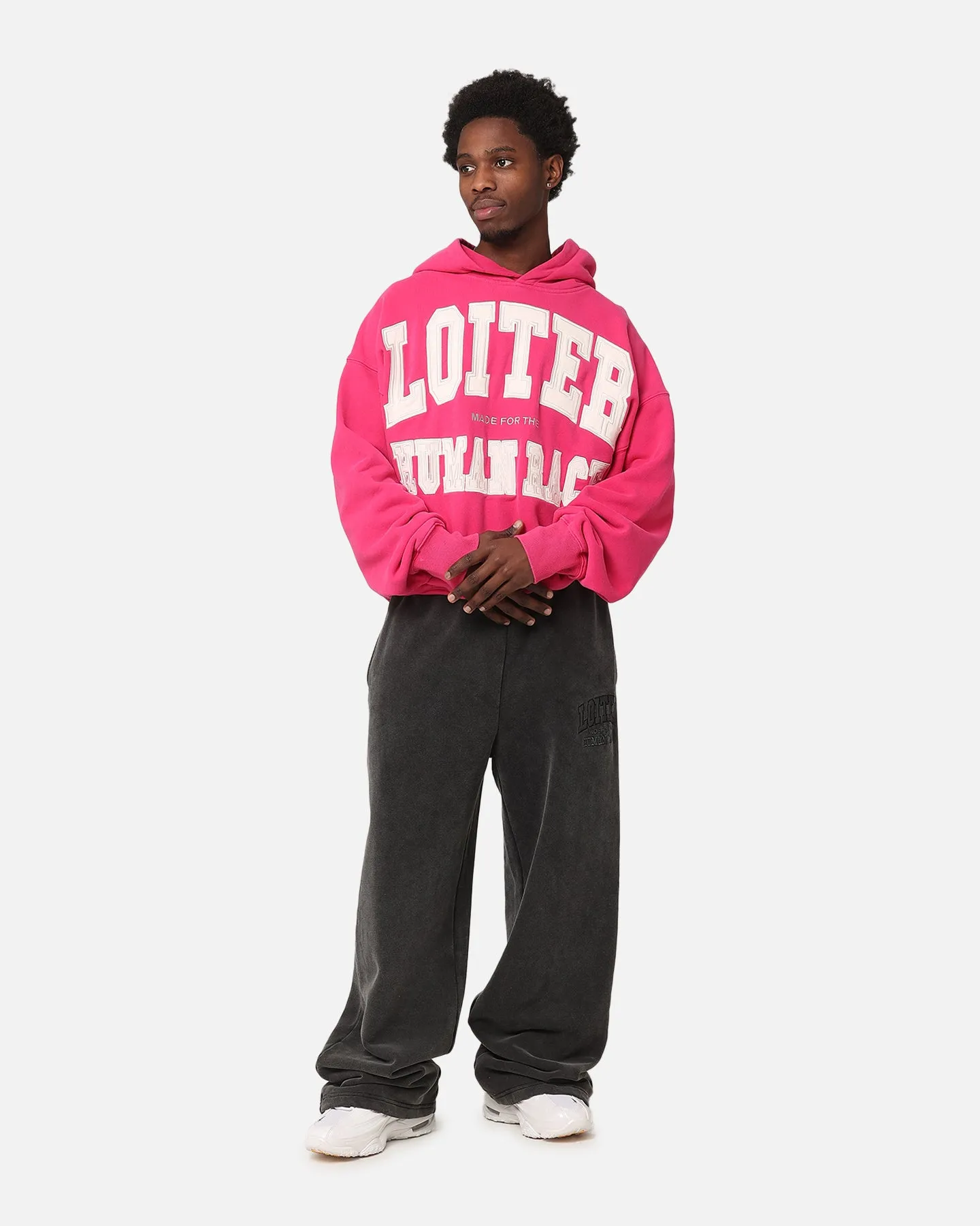 Loiter College Dropout Hoodie Pink sold by Culture Kings product image thumbnail 3