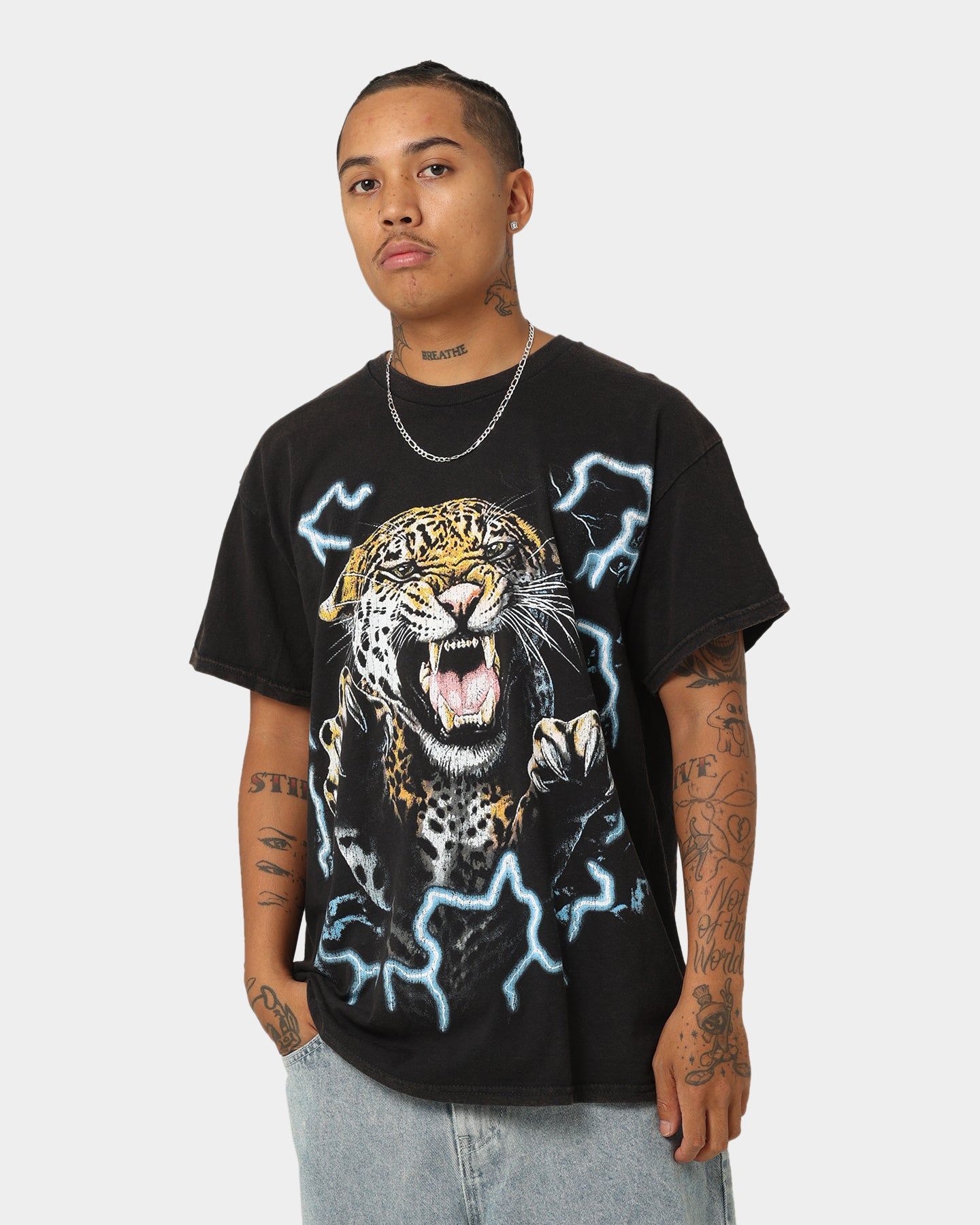 American Thrift Fearless Vintage T-Shirt Black Wash sold by Culture Kings