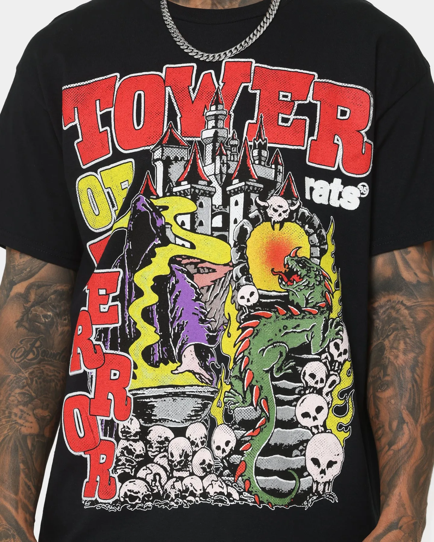 Rats Get Fat Tower Of Terror T-Shirt Black sold by Culture Kings product image thumbnail 3