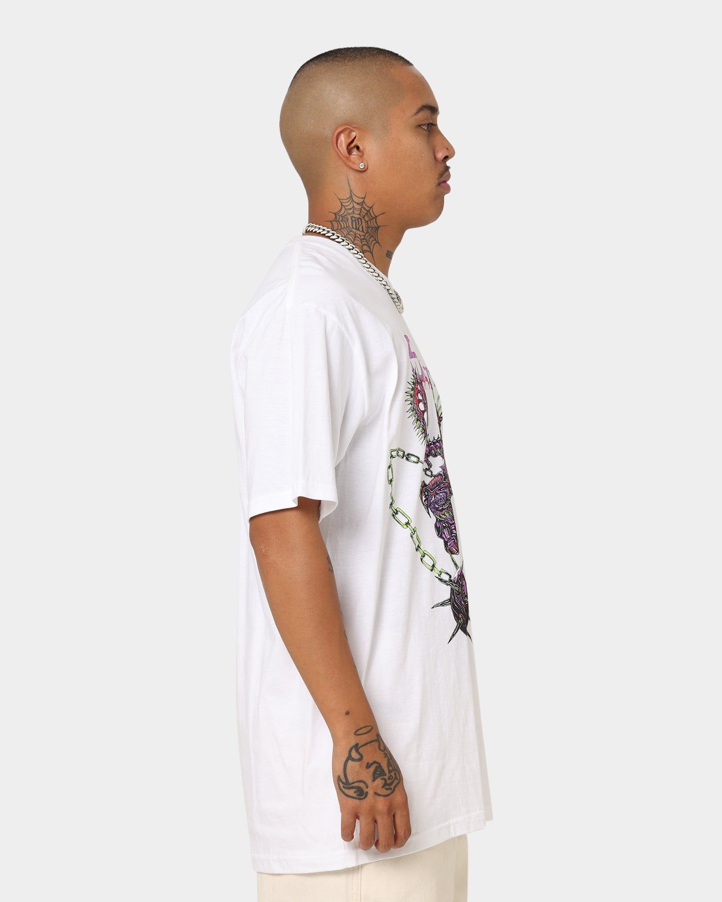 Supreme Spikes T-Shirt White sold by Culture Kings product image thumbnail 5