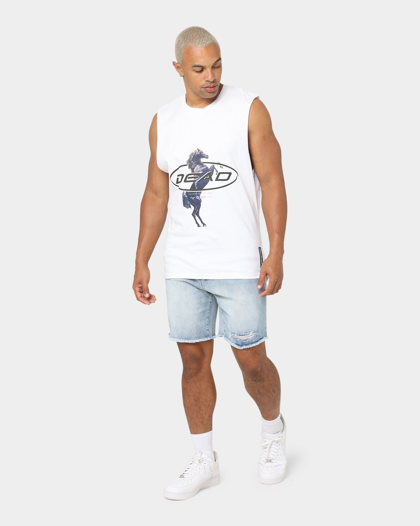 Dead Studios Relaxed Denim Shorts Washed Indigo sold by Culture Kings product image thumbnail 2