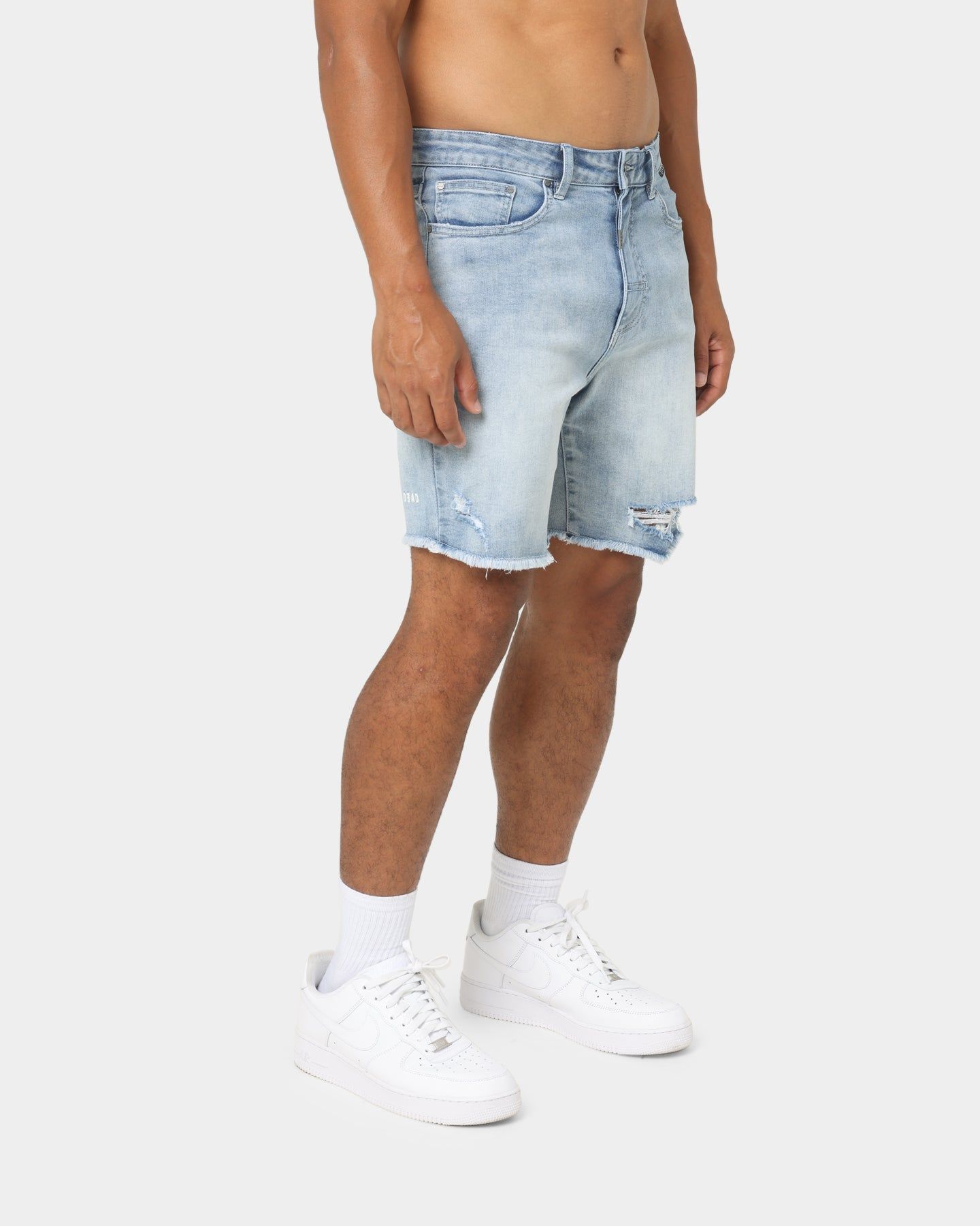 Dead Studios Relaxed Denim Shorts Washed Indigo sold by Culture Kings product image thumbnail 5