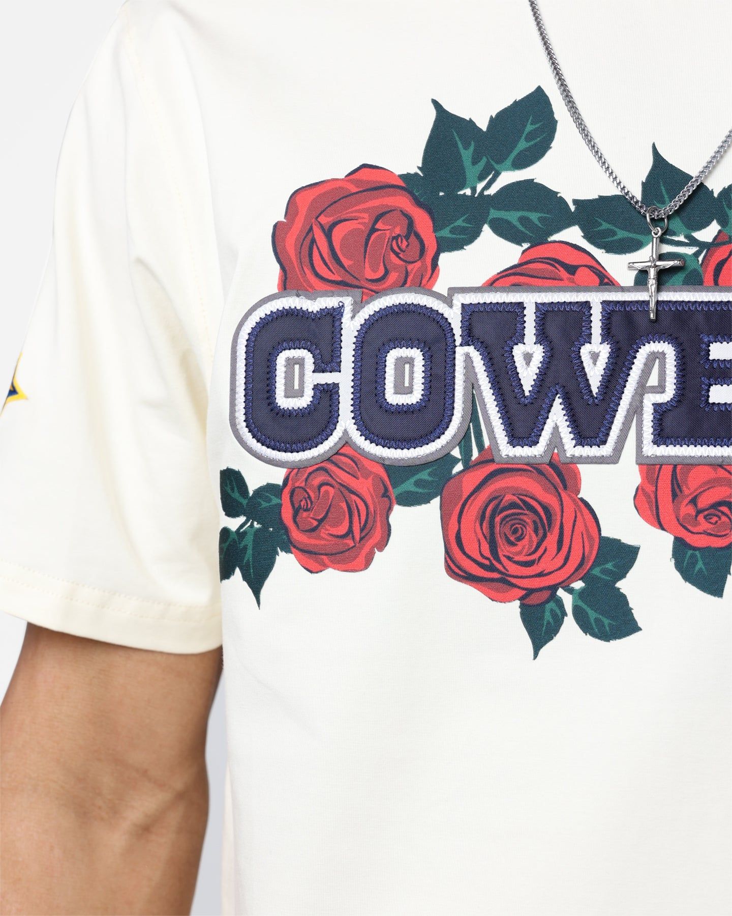 Pro Standard Dallas Cowboys Roses T-Shirt Eggshell sold by Culture Kings product image thumbnail 7