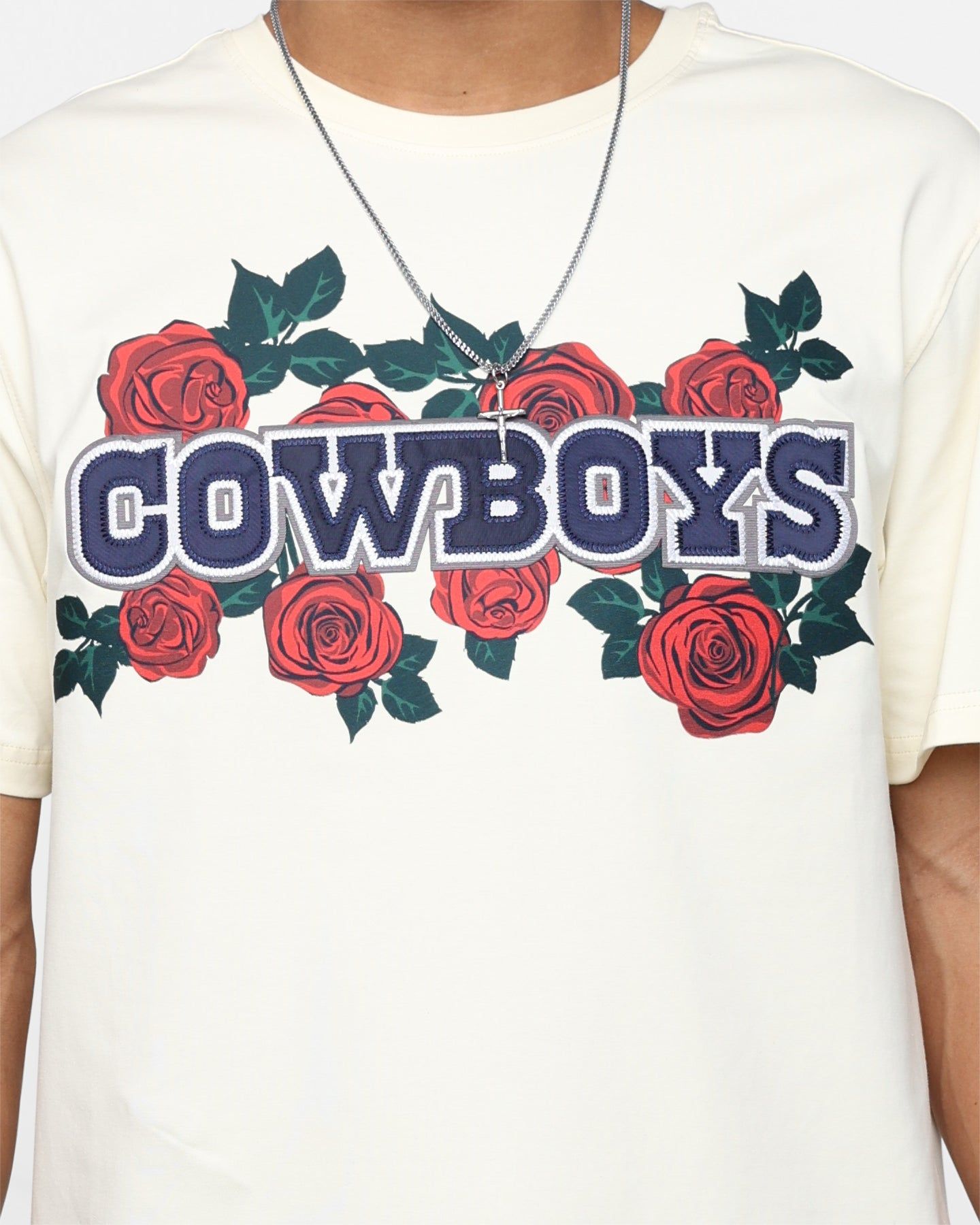 Pro Standard Dallas Cowboys Roses T-Shirt Eggshell sold by Culture Kings product image thumbnail 3