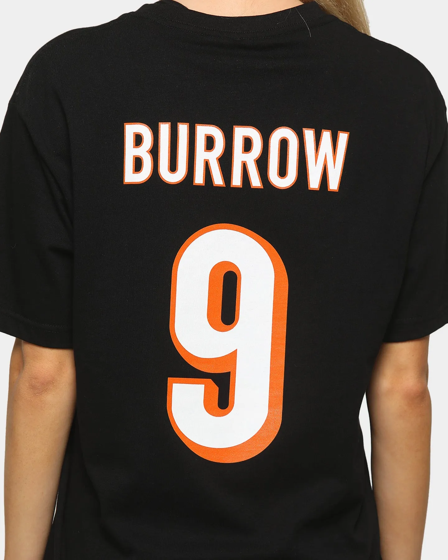 Mitchell & Ness Cincinnati Bengals Joe Burrow 9 NFL T-Shirt Black sold by Culture Kings product image thumbnail 5