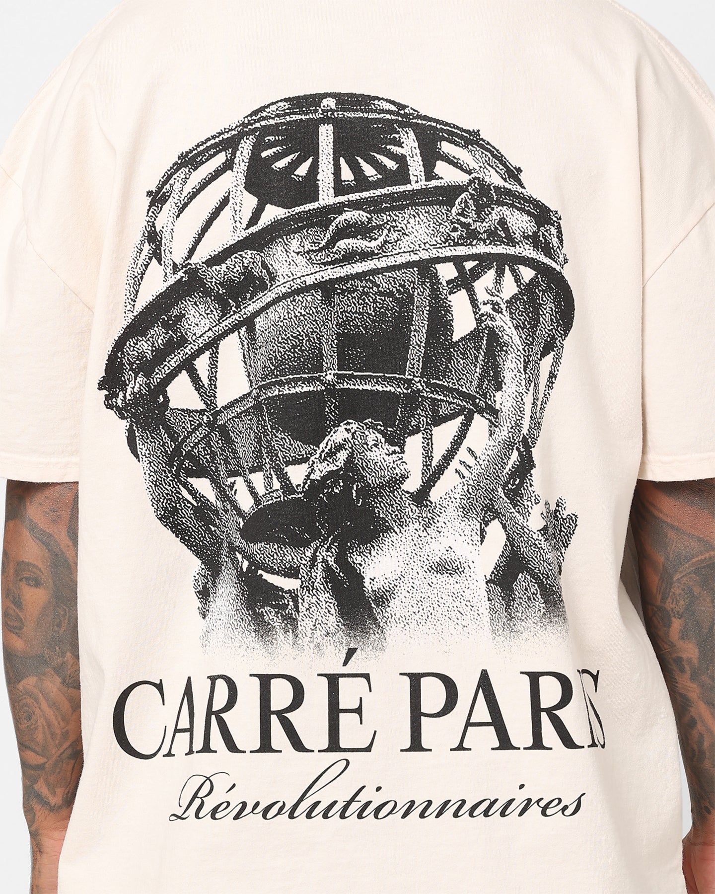Carre Globalist Box T-Shirt Off White sold by Culture Kings product image thumbnail 5